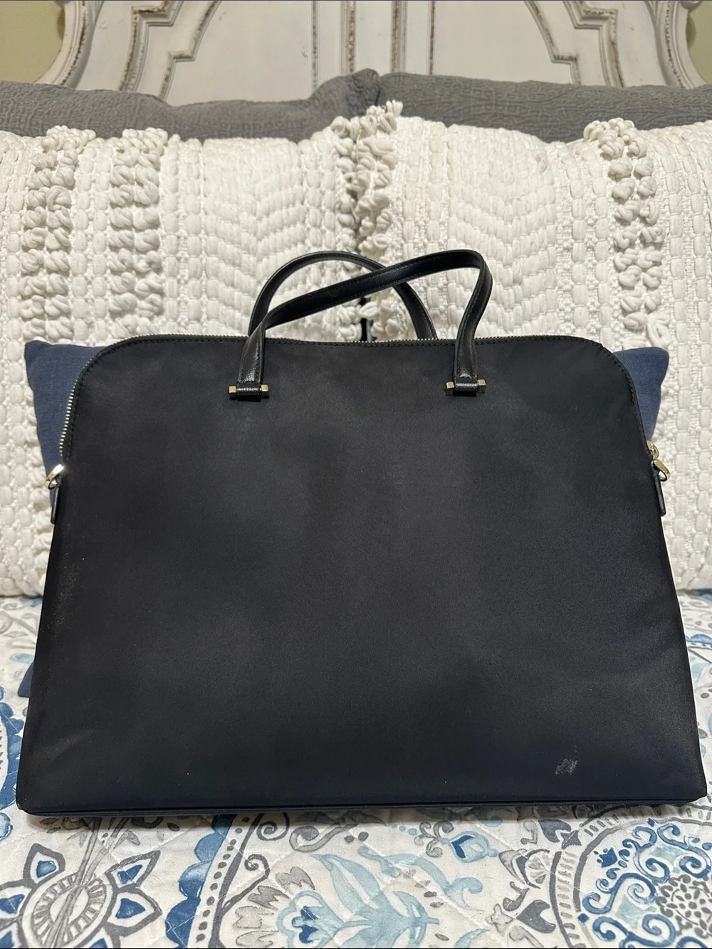 Kate Spade Black Briefcase Tote